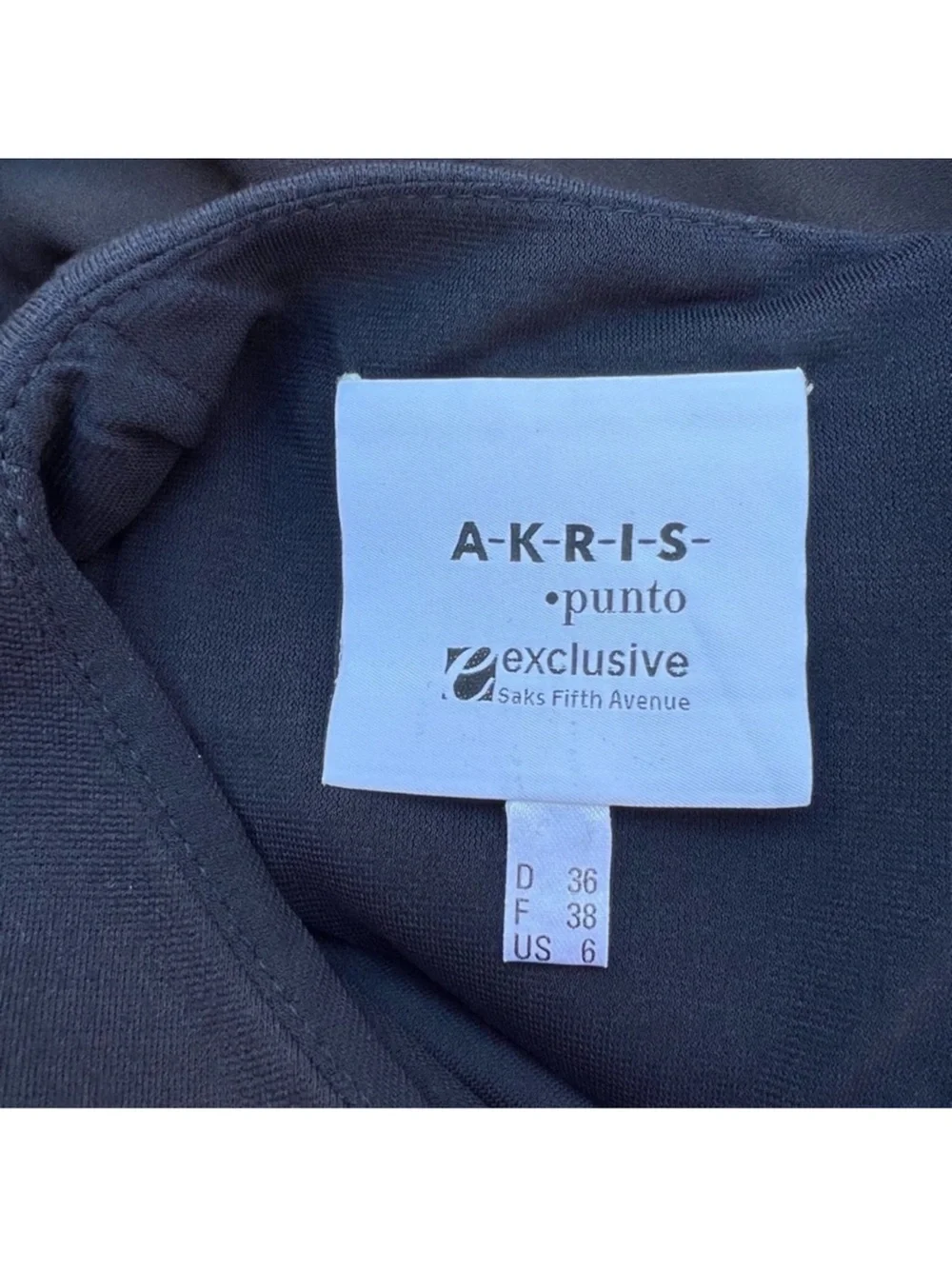 Akris punto long sleeve midi dress - Picture 3 of 3